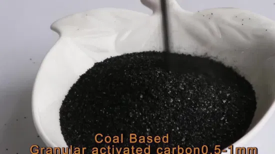 Charbon actif granulaire à base de charbon à haute valeur en iode pour l'extraction de l'or