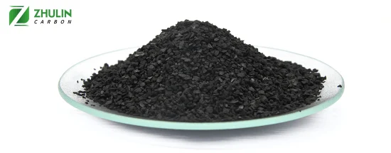 Fournisseur de charbon actif granulaire de coquille de noix de coco de charbon d'iode GAC830 1050 dans l'eau potable
